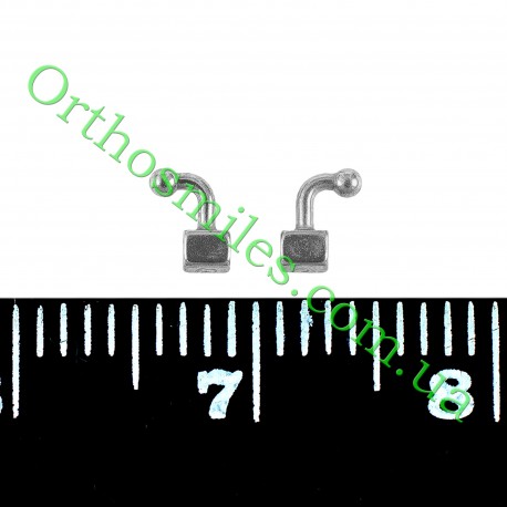Крюк на стопі зажимному (короткий) ліво / право фото 1 — OrthoSmiles