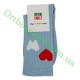 Шкарпетка блакитна зуб+серце фото 2 — OrthoSmiles