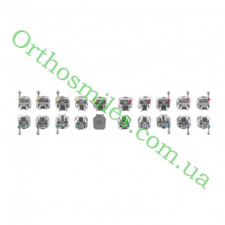 Металеві пасивні самолігуючі брекети MANGO фото 1 — OrthoSmiles