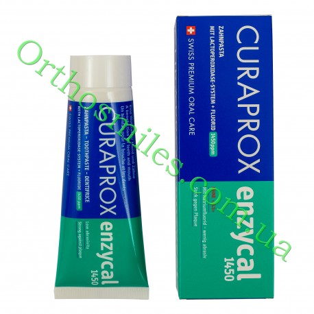 Зубна паста від Curaprox ENZYCAL 950 75 ML фото 1 — OrthoSmiles