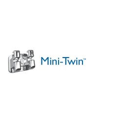 Металлическая брекет-система Mini diamond Twin